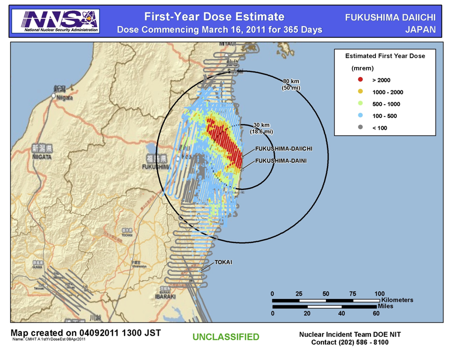 NNSA_DOE_Dose_Map_Fukushima